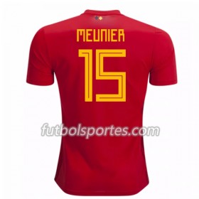 Camisetas Bélgica Meunier 15 Primera Equipacion Mundial 2018